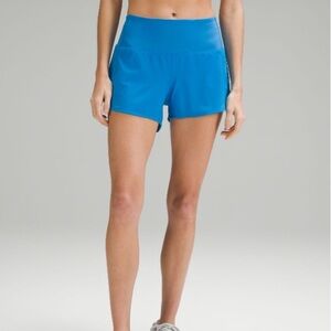lululemon athletica Blue Athletic Shorts